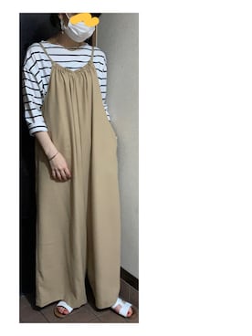 「チェーンネックレス」｜ハルさん（レディース・158cm）の春コーディネート