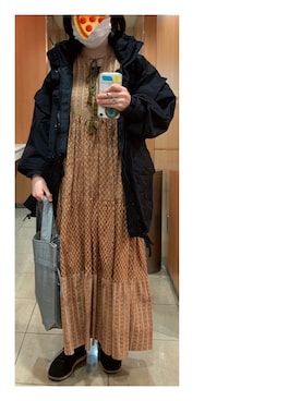 「decka Quality socks（デカクオリティソックス）のアイテム」を使った、ハルさん（レディース・158cm）の春コーディネート