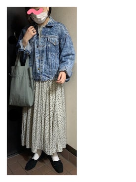 「Acuta（アクータ）のアイテム」を使った、ハルさん（レディース・158cm）の春コーディネート