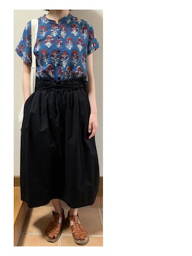 「Fracap（フラカップ）のアイテム」を使った、ハルさん（レディース・158cm）の秋コーディネート