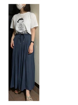 「Acuta（アクータ）のアイテム」を使った、ハルさん（レディース・158cm）の夏コーディネート