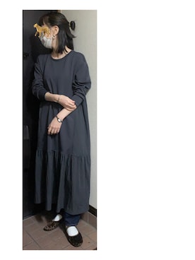 「Liyoca（リヨカ）のアイテム」を使った、ハルさん（レディース・158cm）の秋コーディネート