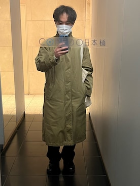 メンディーさん（メンズ・164cm）の冬コーディネート