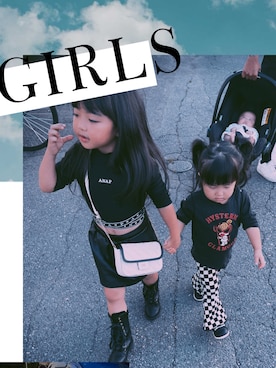 「アイテム（Tシャツ/カットソー）」を使った、mamaのおもちゃ箱さん（レディース・152cm・20代）の夏コーディネート