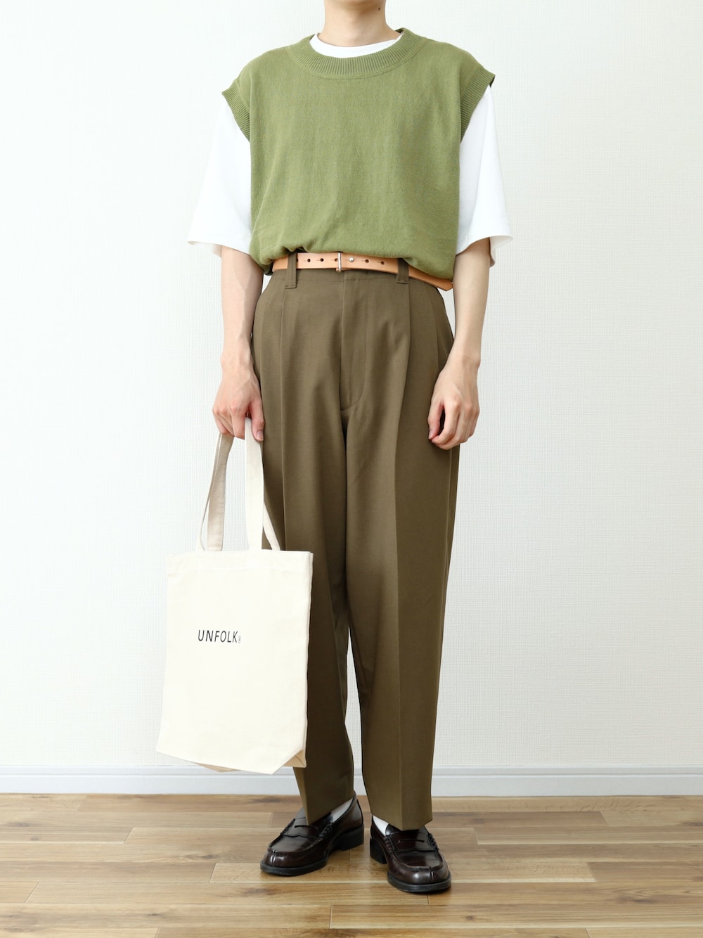 トップス MHL. HIGHGAUGE COTTON LINEN MHL.（エムエイチエル）の「HIGHGAUGE COTTON LINEN（ベスト）」 - WEAR