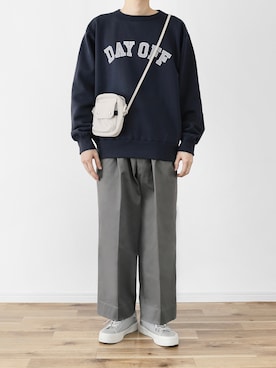 「SLACK FOOTWEAR（スラックフットウェア）のアイテム」を使った、SHOTA / しょうたさん（メンズ・165cm）の冬コーディネート