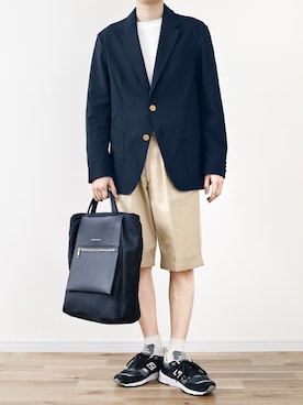 「y/m by MARSEE（イムバイマーシー）のアイテム」を使った、SHOTA / しょうたさん（メンズ・165cm）の秋コーディネート