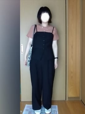 「アイテム（トートバッグ）」を使った、miiさん（レディース・158cm・30代）の夏コーディネート