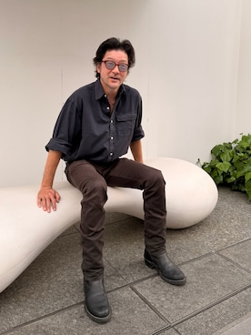 「WESCO（ウエスコ）のアイテム」を使った、TADANOBUASANO さん（メンズ・177cm）の春コーディネート