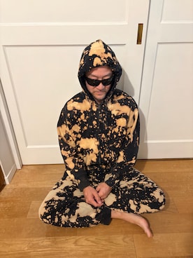 「アイテム（セットアップ）」を使った、TADANOBUASANO さん（メンズ・177cm）の冬コーディネート