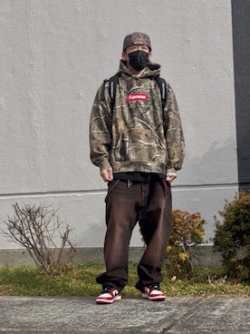 「アイテム（バックパック/リュック）」を使った、sugizou10さん（メンズ・174cm）の冬コーディネート