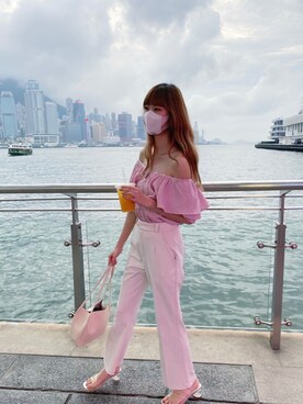 🍨𝕂𝔸𝕐𝔸 さん（レディース・167cm）の夏コーディネート