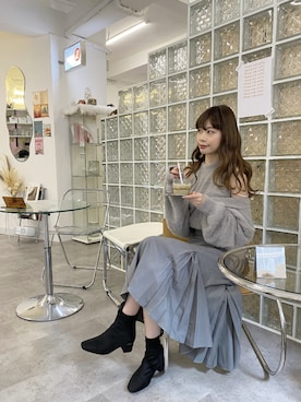 🍨𝕂𝔸𝕐𝔸 さん（レディース・167cm）の冬コーディネート