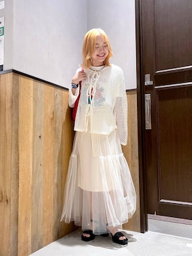 ミンチャンさん（レディース・155cm）の夏コーディネート