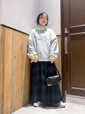 「アイテム（スウェット）」を使った、ミンチャンさん（レディース・155cm・20代）の秋コーディネート
