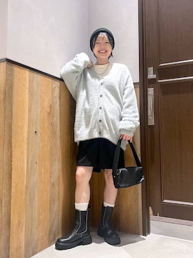 「アイテム（スウェット）」を使った、ミンチャンさん（レディース・155cm・20代）の秋コーディネート