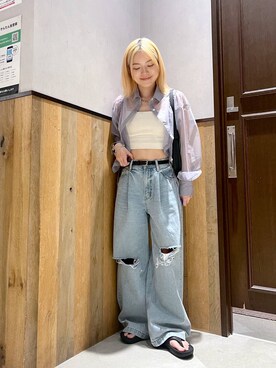 ミンチャンさん（レディース・155cm）の夏コーディネート