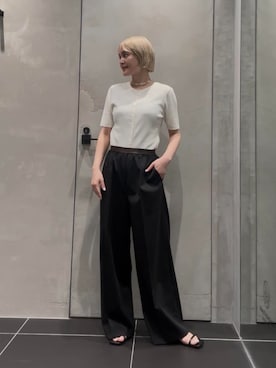 稲垣 オデット エ オディール スタッフさん(レディース・157cm)の夏コーディネート