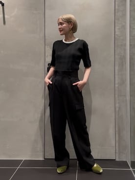 「BEAUTY&YOUTH UNITED ARROWS」｜稲垣　オデット エ オディール スタッフさん（レディース・157cm）の秋コーディネート