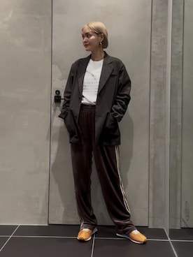 稲垣　オデット エ オディール スタッフさん（レディース・157cm）の冬コーディネート