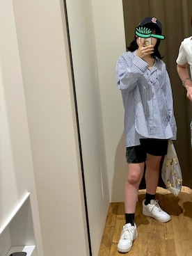 「Shine（シャイン）のアイテム」を使った、なつみかん🍊さん（レディース・157cm）の夏コーディネート