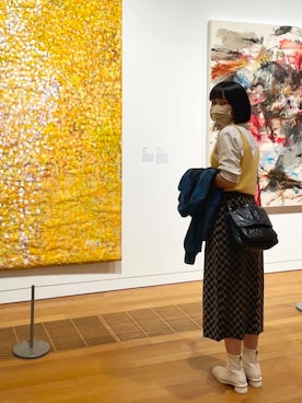 「Maple（メープル）のアイテム」を使った、KEROYOさん（レディース・167cm）の冬コーディネート