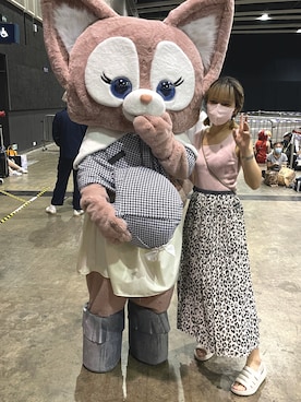 「通勤穿搭」｜「アイテム（サンダル）」を使った、KEROYOさん（レディース・167cm）の夏コーディネート