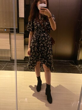 「skirt」｜「アイテム（ワンピース/ドレス）」を使った、michelledaidai さん（レディース・159cm）の夏コーディネート