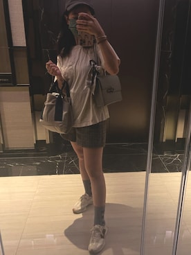 「sandro（サンドロ）のアイテム」を使った、michelledaidai さん（レディース・159cm）の秋コーディネート