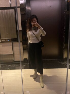 「business casual」｜michelledaidai さん（レディース・159cm）の冬コーディネート