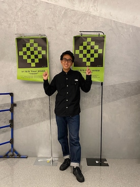 「LIVEコーデ」｜Motoki Fukayaさん（メンズ・173cm）の夏コーディネート