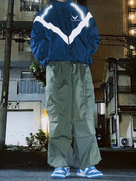 「インスタフォローしてね！」｜ゆうきさん（メンズ・175cm）の冬コーディネート