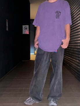 「RAGEBLUE（レイジブルー）のアイテム（デニムパンツ）」を使った、ゆうきさん（メンズ・175cm）の夏コーディネート