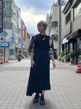 「AULA」｜じゅんさん（レディース・158cm）の夏コーディネート