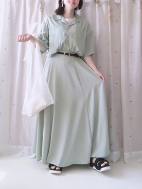 うるふのもも。さん（レディース・151cm）の春コーディネート