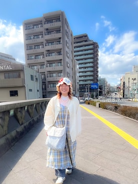 うるふのもも。さん（レディース・151cm）の春コーディネート