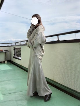 「CASPER JOHN」｜「アイテム（その他トップス）」を使った、うるふのもも。さん（レディース・151cm）の秋コーディネート