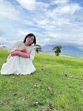 「アイテム（バレエシューズ）」を使った、うるふのもも。さん（レディース・151cm・20代）の秋コーディネート