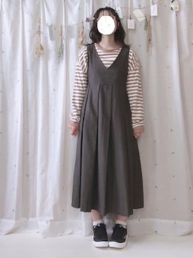 うるふのもも。さん（レディース・151cm）の秋コーディネート