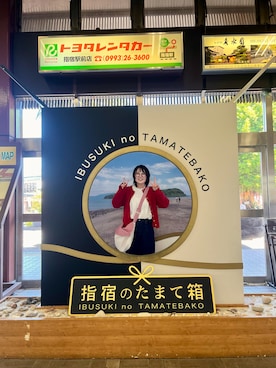 「アイテム（バレエシューズ）」を使った、うるふのもも。さん（レディース・151cm・20代）の秋コーディネート