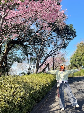 うるふのもも。さん（レディース・151cm）の春コーディネート