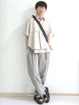 ベスト グレー系 を使った人気ファッションコーディネート Wear