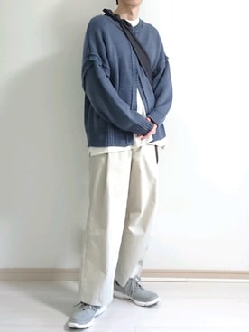 「tiptop（ティップトップ）のアイテム」を使った、フリフリさん（メンズ・167cm）の秋コーディネート