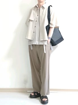 フリフリさん(メンズ・167cm)の夏コーディネート