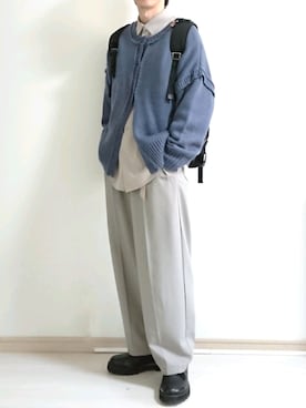 「tiptop（ティップトップ）のアイテム」を使った、フリフリさん（メンズ・167cm）の秋コーディネート