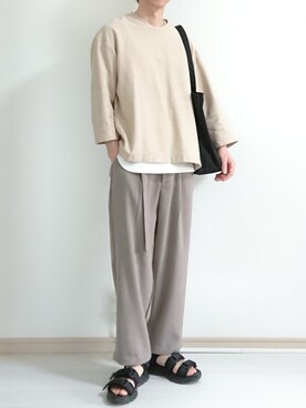 フリフリさん（メンズ・167cm）の夏コーディネート