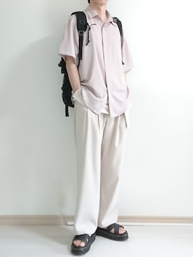 フリフリさん(メンズ・167cm)の夏コーディネート