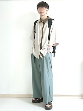 フリフリさん(メンズ・167cm)の夏コーディネート