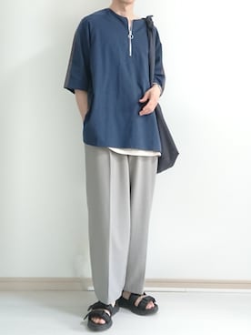 フリフリさん（メンズ・167cm）の夏コーディネート