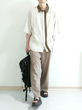 フリフリさん（メンズ・167cm）の秋コーディネート